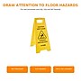 Coastwide Professional Safety Awareness Floor Sign, Yellow~#|#~5BC03D9B-5A4A-4E45-9C7191FA11BD1BE3_sc7