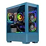 Skyetch Azure 3 Gaming Desktop Computer, Intel Arc A750, Intel Core i5-13400F, 16GB RAM, 1TB SSD, Windows 11, Blue ~#|#~5BC0969B-61D3-4576-AE4DB0A90A1CD59A_sc7