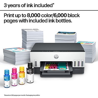 HP Smart Tank 6001 Wireless All-in-One Ink Tank Printer - Thumbnail 4