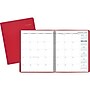 2026-2027 AT-A-GLANCE 9" x 11" Calendar Year Monthly Planner, Faux Leather Cover, Red (70-250-13-26)~#|#~5BC5774C-9F09-4661-A30F1FD14A69EC7C_sc7