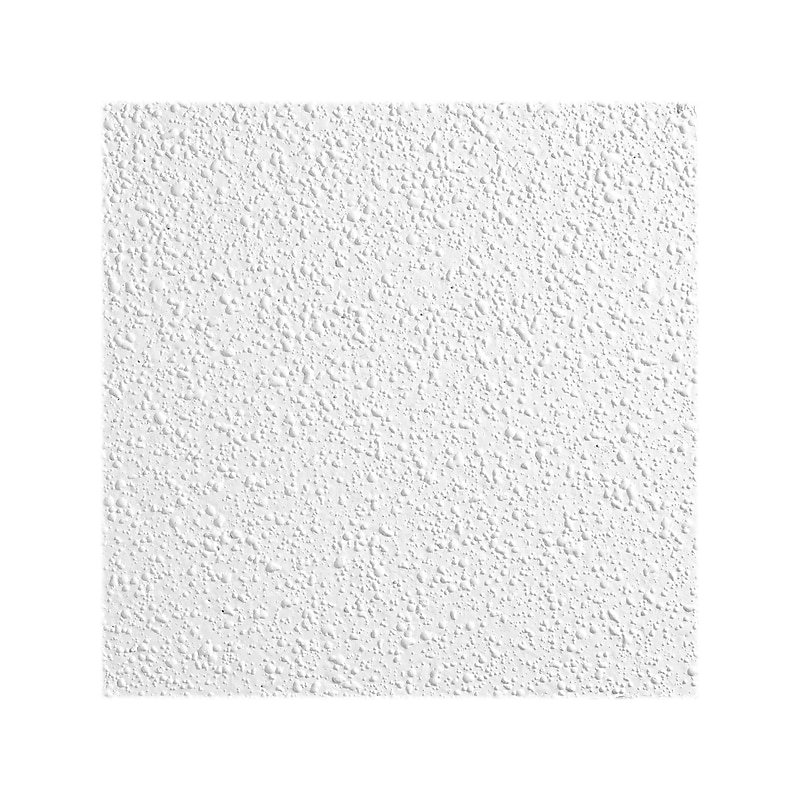 Armstrong GEORGIAN Total Acoustics Square Edge Ceiling Tile, 24" x 24", White, 12/Carton (BP796) image 1