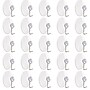 Excello Global Products 1.75"W Hooks, Clear, 25/Pack (SC-25PK)~#|#~5BCC74C8-E20C-4CEC-BB679436DE1E0B30_sc7