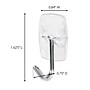Command Small Wire Hooks, 0.5 lb., Clear, 3/Pack (17067CLR-ES)~#|#~5BCD163A-9E4C-46E9-9D913048ED316F78_sc7