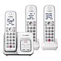 Panasonic 3-Handset Expandable Cordless Phone System with Digital Answering & Large Buttons, White (KX-TGD833W)~#|#~5BD0DEDE-2C4E-4364-B6F9E613017D99E7_sc7