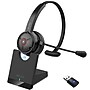 Delton 50X Pro Wireless Noise Canceling Bluetooth Mono Computer On-Ear Headset, Black (DBTHEAD50XBTDL)~#|#~5BD43C1C-09F6-4448-9DE787A03627D89C_sc7