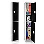 AdirOffice 72"H 2-Tier Black Storage Locker (ADI629-202-BLK-DL)~#|#~5BDABCBD-0297-4056-B967F15C23B36327_sc7
