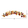 Nearly Natural 6' Autumn Maple Leaf and Berry Fall Garland (W1257)~#|#~5BDB485F-40ED-4D35-997C7FC0C1C3B135_sc7