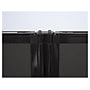 Versare The Room Divider 360 Freestanding Folding Portable Partition, 72"H x 300"W, Black Fabric (1172902)~#|#~5BE6BC7C-AC18-489A-8521B9CAE345BB4F_sc7