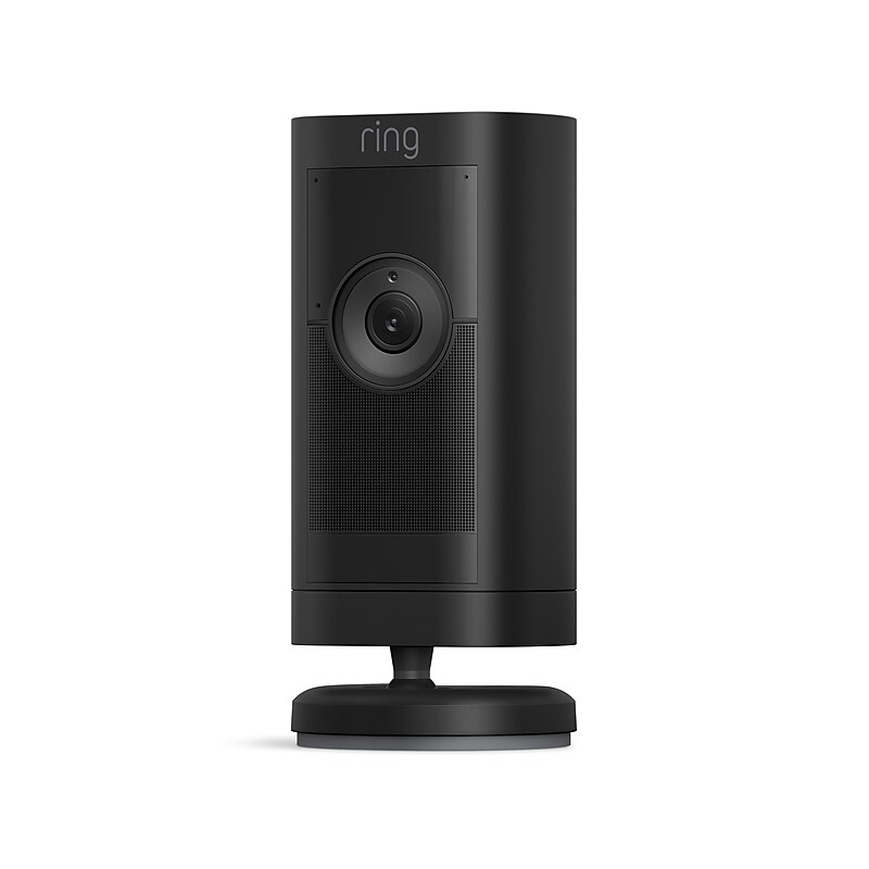 Ring Stick Up Cam Pro Battery Indoor/Outdoor HDR Wireless Security Camera, Black (B09CK8PB8M) image 1