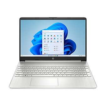 HP 15-dy2713st 15.6" Laptop, Intel Core i3-1125G4, 8GB Memory, 256GB SSD, Windows 11 (7H384UA#ABA)