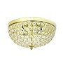 Lalia Home Crystal Glam 2 Light Ceiling LED Flush Mount, Gold (LHM-2000-GL)~#|#~5BF48809-8C80-45F2-9CAB33DF00C328F9_sc7