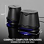 Enhance SB2 High Excursion Computer Speakers, Black with Blue LED (ENPCSB2100BLWS)~#|#~5BF72478-4F7B-41C8-AD2AFE47EBF87BD5_sc7