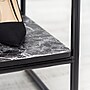 Iris 8.88" x 6.75" Garment Rack, Black Metal (596267)~#|#~5BFEAD76-B5E1-4BE9-98D4BB56D87779A1_sc7