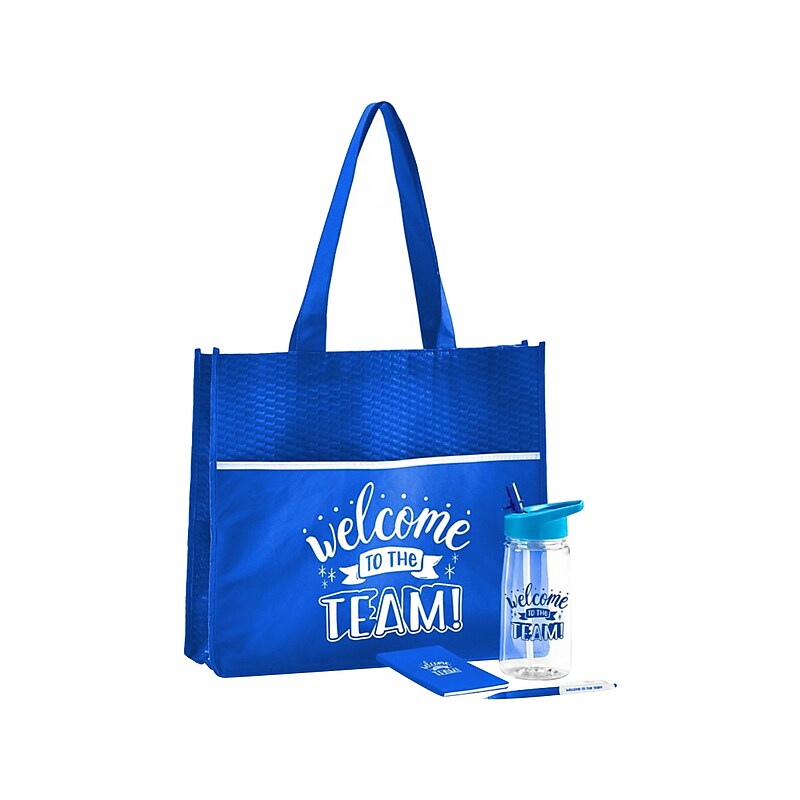 Baudville Value Office Essentials Welcome To the Team Gift Set, Blue (137240131) image 1