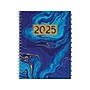 2025 Global Printed Products 8.5" x 11" Monthly Planner, Plastic Cover, Blue/Gold (SPLS25-8511M-F)~#|#~5C0DAA7B-56B6-4C28-8F17C68FFD761238_sc7