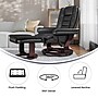 Flash Furniture LeatherSoft Recliner and Ottoman Set, Black (BT7818BK)~#|#~5C13D307-060B-469E-8876E80AE0FAB2D1_sc7