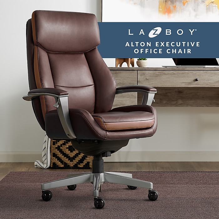 La-Z-Boy Alton Ergonomic Bonded Leather Swivel Executive La-Z-Boy Alton Ergonomic Bonded Leather Swivel Executive