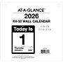 2026 AT-A-GLANCE Today Is 8.5" x 8" Daily Calendar Refill Pages, White/Black (K4-50-26)~#|#~5C21049B-F929-47EC-91B87D7FA8A9E6FF_sc7