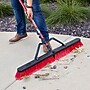 Libman Commercial 36" Multi-Surface Heavy-Duty Push Broom, Red & Black Bristles, 3/Carton (1101)~#|#~5C2249EE-DF19-41D9-A39801868D88FE81_sc7