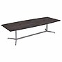 Bush Business Furniture 120W x 48D Boat Shaped Conference Table with Metal Base, Storm Gray (99TBM120SGSVK)~#|#~5C249E4C-9444-412E-BCEB3A85C0645A66_sc7