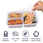 Bentgo Prep 3-Compartment Containers, Lilac (BGPRP3-LC) ~#|#~5C2AD81C-6B20-4C66-8DFCC3B9F4DD66B2_sc7