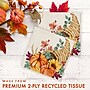 Say Hooray! Fall Feast Paper Plates and Napkins Kit, Multicolored, 48/Pack (DTC9389E2G)~#|#~5C2EB1A8-D482-4BBB-81770CF44D5413CD_sc7