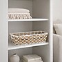 Simplify Natural Paper Rope Small Shelf Tote with Handles, Beige/White (25754-ST)~#|#~5C2F36F0-F9B1-4374-8FAD4671B2F88530_sc7