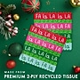Say Hooray! Holiday Frills Paper Plates and Napkins Kit, Multicolored, 48/Pack (DTC9392E2G)~#|#~5C3062BF-414F-4369-B28757CE4934901D_sc7