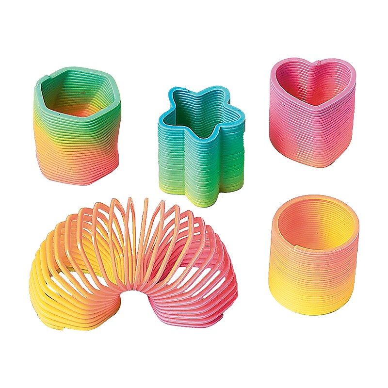 Party City Assorted Springs, Assorted Colors, 12/Pack (AM390230-NS) image 1