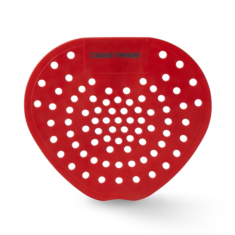 Coastwide Professional Urinal Screen, Cherry, 12/Box (CW61762) image 1