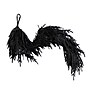 Nearly Natural Artificial Real Touch Halloween Black Norfolk Island Pine Garland, 4' (W1381)~#|#~5C346C78-3F59-4BD2-88F0B98722422ADD_sc7