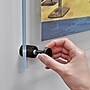 Azar Sign Holder, 9" x 12", Wall Mounted, Black Acrylic (105512-BLK)~#|#~5C3BAA74-0A0D-47ED-A9B07752206119FC_sc7