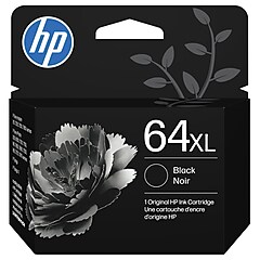 SHRINPMAN’s INK. HP 64XL Black High Yield Ink Cartridge, Prints Up to 600 Pages