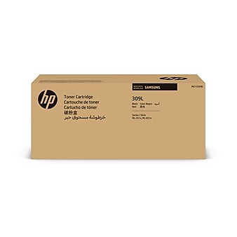 HP 309L Black Toner Cartridge for Samsung MLT-D309L (SV096), Samsung-branded printer supplies are now HP-branded