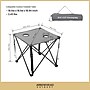 Arrowhead Outdoor Folding Camping Table with Carry Bag, Gray (TSRTKKS0230U)~#|#~5C437CBF-3DE3-48C2-B2D47CE866BACC03_sc7