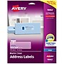Avery Easy Peel Inkjet Address Labels, 1-1/3" x 4", Clear, 140 Labels/Pack (18662)~#|#~5C450DB4-456A-4419-A91E5DC17361B8B6_sc7
