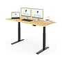 FlexiSpot E7 Pro 72"W Electric Adjustable Standing Desk, Bamboo/Black (E7BPRO7230-LBZB)~#|#~5C478C35-C447-4D82-8DE2D17509EB6B71_sc7
