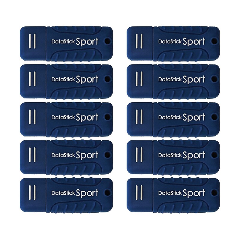 Centon DataStick Sport 64GB USB 3.0 Type A Flash Drive, Blue (S1-U3W2-64G-10B) image 1