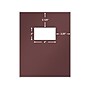 ComplyRight Single-Window Tax Presentation Folder, Burgundy, 50/Pack (PBW24)~#|#~5C51F858-6099-4022-AC276D7FD27AE74A_sc7