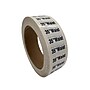 Nahanco 35" Waist Plastic Size Marker, Clear/Black/White, 250/Roll (DSM-477)~#|#~5C538097-748C-48F2-B4D14ADB211BFB49_sc7