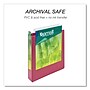 Samsill Earth's Choice 1 1/2" 3-Ring View Binders, Pink, 2/Pack (SAMMP286576)~#|#~5C5F97C5-FC44-47E1-933795AB470E17F6_sc7