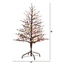 Nearly Natural 4-ft Frosted Berry Twig Artificial Christmas Tree with 100 Multicolored Gum Ball LED Lights (T3256)~#|#~5C633784-2C02-46AD-8747519E0E6D54C8_sc7
