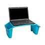 Mind Reader 10.75" x 22.25" Plastic Kids' Lap Desk Activity Tray, Blue, 2/Pack (2KIDLAP-BLU)~#|#~5C633951-5EC3-462F-A2C6389B25B365E0_sc7