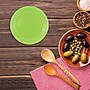 JAM PAPER 7" Plastic Plates, Lime Green, 80 Plates/Pack (7255320684g)~#|#~5C64F5B4-F8AD-4567-9903F435C0EA6EBD_sc7
