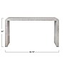 Storied Home Reclaimed Wood and Mother of Pearl Waterfall Console Table, White (DF5900)~#|#~5C66978B-5B0D-486C-B2B352F9B0E04956_sc7