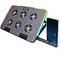 Enhance Voltaic 2 Adjustable Laptop Cooling Pad Stand with 6 Fans, 2 USB Ports, RGB Lighting (ENVOC62100CLWS)~#|#~5C669C8D-9E6D-4F22-B57892B3D49D94BA_sc7