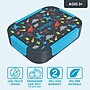 bentgo Snap & Go Kids Bento Box, 4-Compartment, Dinosaur, 33.6 oz. (BGKDBOX-DNO)~#|#~5C675B57-9BEF-40CD-AFE24532ECB4630B_sc7