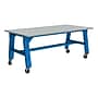 Learniture Ideate Series Rectangular Activity Table, 72" x 36", Laminate, North Sea/Brilliant Blue (LNT-NOR3004-BB-PK-SO)~#|#~5C6CA263-8B24-4739-AC5FF42BA3475681_sc7