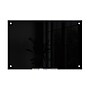 U Brands Black Glass Dry Erase Board, Frameless, 35" x 23" (170U00-01)~#|#~5C6D977C-E640-47E2-A0A60C658042CA2F_sc7