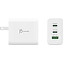 j5create 65W GaN USB-C 3-Port Charger for Laptops, Tablets and Mobile Devices, White (JUP3365)~#|#~5C6DE89B-81CE-4A2F-A04ED748DC415CF5_sc7